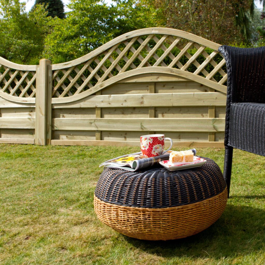 Forest Garden 1.8m x 0.9m Pressure Treated Decorative Europa Prague Fence Panel – Pack of 3 5013053179758 2